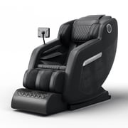 Massage Chair Full Body Zero Gravity Recliner 4D with Heat Therapy,Shiatsu Kneading,Tuina,Leg Auto Extension,Bluetooth,Black