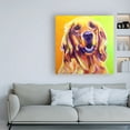 thumbnail image 3 of Trademark Fine Art 'Jasper Retriever' Canvas Art by DawgArt, 3 of 3
