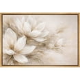 thumbnail image 6 of Framed Canvas Print Flower Wall Art Modern Decorative for Living Room Bedroom - 24"x36" NATURAL, 6 of 8