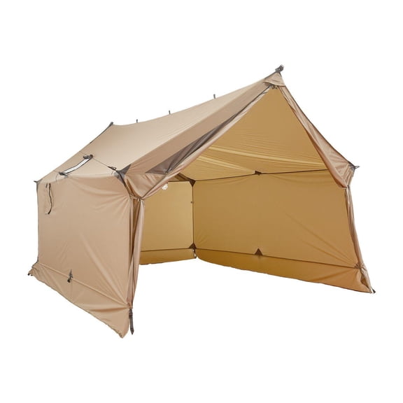 Two Person Heated Camping Tent with Stove Chimney Waterproof Winter Tent Lightweight Portable All Season Hiking Fishing Hunting Backpacking