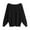 Black, variant on BEFOKA Women Off The Shoulder Sweater Batwing Long Sleeve Loose Fits Knit Pullover Tops Casual Falls Jumperes Tops 2024