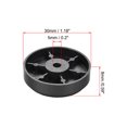 thumbnail image 3 of 8Pcs D40xH11.35mm Plastic Feet Anti-Vibration Base Pad Stand for Speaker Guitar Amplifier HiFi Black, 3 of 5