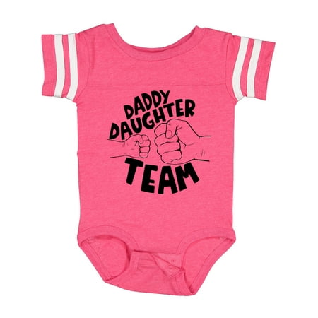 

Inktastic Father s Day Daddy Daughter Team Parent Child Fist Bump Gift Baby Boy or Baby Girl Bodysuit