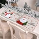 thumbnail image 4 of Placemat, decoración navideña para , , 2 piezas, , 45x34cm, rectángulo, posavasos de Santa Claus, manteles para , cocina,, 4 of 9