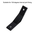 thumbnail image 4 of 2Pack 135 Degree Angle Aluminum Profile Corner Brackets Joint Connectors for 3030 Series (Black), 4 of 6