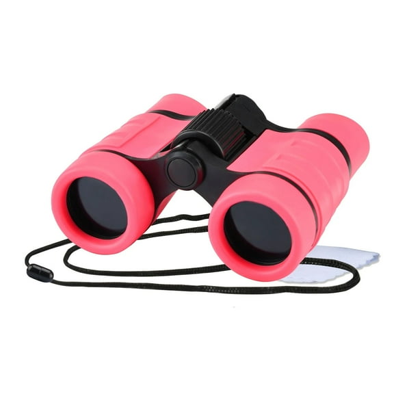 4x30 Binoculars with Color Rubber Non-Slip Grip, Compact Lightweight Optics for Nature Observation, Bird Watching, Outdoor Camping and Hiking Gear