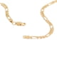 thumbnail image 4 of Cadena Collar Ametrinaa Figaro 3x1 4mm Unisex 55cm Chapa de Oro 18k MPCA0022, 4 of 5