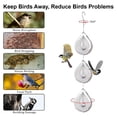 thumbnail image 4 of Dserhfy 3D Waterdrop Wind Spinner Bird Scare Decoration Outdoor Garden Yard Farm Hanging Metal Wind Chime Bird Deterrent Device Ornament, 4 of 7