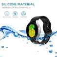 thumbnail image 4 of Reloj deportivo de silicona Correa de muñeca Cierre de color para Samsung Galaxy Watch 4 40mm/44mm Hugtrwg  Nuevos Originales, 4 of 9