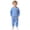 a42-Blue, variant on KPOPLK Fall Baby Boy Clothes 6 9 12 18 24 Months 2T 3T Winter 2 Piece Long Sleeve Button Down Shirts and Pants Trendy Boys Outfits Set Blue Size 2-3 Years