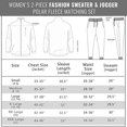 thumbnail image 5 of Women‘s 2 Piece Polar Fleece Sweater Jacket & Jogger Sweatpants Set, 5 of 5