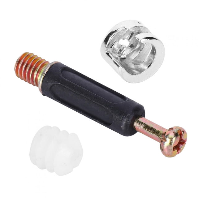 Accesorios para Muebles Bling Bling 100 Tuercas y Tornillos Excéntricos 3 en 1