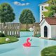 thumbnail image 3 of 100pcs Mini Flamingos: Mini Resin Flamingo Statues - Tiny Pink Animal Figurines For Diy Micro Garden Home Decor Cake Toppers, 3 of 3