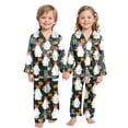 thumbnail image 4 of Leey-Word Family Matching Halloween Pajamas with Pockets for Photos and Party Perfect for Halloween Morning, A Great Holiday Gift Choice, Cozy for Relaxing at Home, 4 of 7