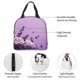 thumbnail image 4 of Disketp Lavender Roses Arrangement Bolsa Térmica para Almuerzo para Hombre y Mujer, Ideal para Trabajo, Senderismo y Picnic, 4 of 8