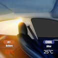 thumbnail image 2 of 4pcs Car SUV Sunshade UV Protector Front Rear Side Window Curtain Magnetic Sun Shade,JXLGV, 2 of 4