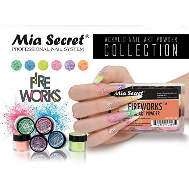 6pcs Mia Secret Nude Collection Acrylic Nail Art Powder 