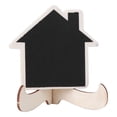 thumbnail image 1 of VIFERR Display Blackboard 10Pcs Mini Wooden Display Blackboard Art Craft Desktop Message Board Wedding Decorations, 1 of 7