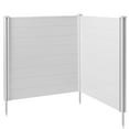thumbnail image 2 of Casafield 48" x 48" Privacy Screen - Outdoor Vinyl Fence Panels - White, 2 of 7