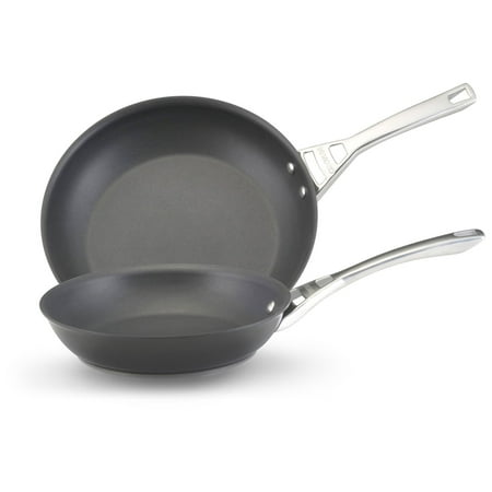 Hard Anodized Nonstick Skillet Set