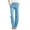 Light Blue, variant on Lilgiuy Fashion Women Summer Casual Loose Cotton And Linen Pocket Solid Trousers Pants Army Green 10 2022 Fall Winter