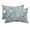 Blue, White, Gray, variant on Coastal Blue Conch Outdoor Pillows for Chaise Lounge Chair Waterproof Lumbar Pillows with Insert&Adjustable Elastic Strap Beach Headrest Pillow Vintage Summer Beach Shells Marine Pool Pillow 11"x16"