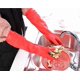 thumbnail image 3 of 3 piezas de guantes de limpieza de cocina de goma Afortunado Sencillez, 3 of 4