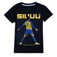 thumbnail image 3 of Camiseta de algodón CR7 2024 para adolescentes, camisetas para niños pequeños, camisetas para niñas, ropa para niños en edad escolar, 3 of 5