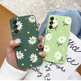 thumbnail image 3 of for Galaxy Note 10 Plus Case Cute Daisy Pattern Camera Lens Protection Shockproof TPU Bumper Liquid Silicone Protective Cover Phone Cases for Samsung Galaxy Note 10+Plus 5G 6.9"-Green, 3 of 13