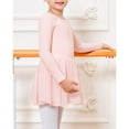 thumbnail image 2 of Stelle Girl's Long Sleeve Ballet Leotards with Sheer Skirt, 2 of 5