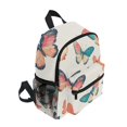 thumbnail image 2 of FORMRS Kids School Backpack with Front Zippered Pocket 12" Student Travel Daypack, Colorful Butterflies, 2 of 6