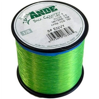 ANDE Premium Monofilament Pink 15 Pound Test Fishing Line 750 Yards 1/4#  Spool for sale online