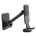 thumbnail image 3 of Wall Mount Phone Holder for Home Black TPU Foldable and Space Saving Design Easy to Install Small Size, 3 of 8