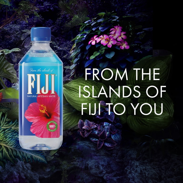 FIJI Natural Artesian Bottled Water, 16.9 fl oz, 6 Pack photo 5