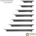 thumbnail image 2 of Ekena Millwork 3"W x 14"D x 2"H Heaton Hidden Support Steel Bracket w/ 10" Support Depth, Antiqued Warm Silver, 2 of 11