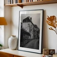 thumbnail image 5 of Rue de l'Abreuvoir B&W - Paris Île-de-France France Photography Black Framed Wall Art Print 20 x 30 inches, 5 of 8