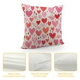 thumbnail image 4 of Nawypu  Pink Valentines Day Pillow Covers Polka Dot Love Heart Truck for Valentines Day Decor Outdoor Valentine Decorative Throw Pillows Cushion Case Decorations for Couch, 4 of 5