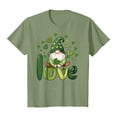 thumbnail image 6 of UngA St Patricks Day Shirt Women Lucky Shamrock Tee St Pattys Day Irish Tshirt Clover Graphic Short Sleeve Top,L, 6 of 9