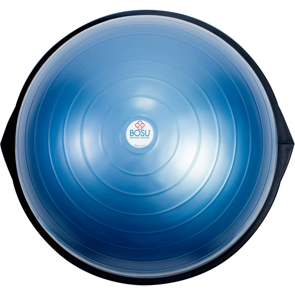 bosu balance trainer how to inflate