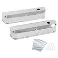 thumbnail image 1 of Engine Valve Covers, 2pcs Aluminum Professional Valve Cover Rustproof High Strength  For Car Accessories, 1 of 8