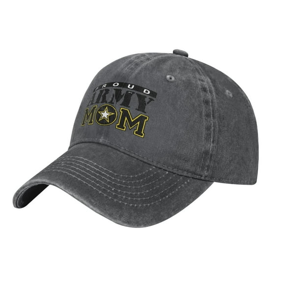 Proud Army Mom Mom Cowboy Hat Baseball Hat Trucker Hat For Men Women Retro Denim Hats Baseball Cap Dad Hat