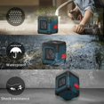 thumbnail image 3 of Nivel láser, autonivelante, láser cruzado a prueba de golpes, línea láser roja giratoria horizontal y vertical, 3 of 5