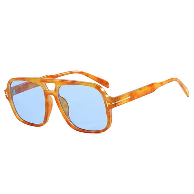 Lunettes de Cyclisme Style Rétro pour Adultes – Lunettes Carrées à la Mode des Années 70 Design Classique pour la Conduite en Extérieur et les Voyages