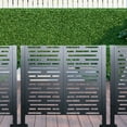 thumbnail image 5 of CarButler 4x2ft Outdoor Air Conditioner Fence Privacy Screen Panels,4 ft Height,Metal Privacy Fence Cover, 5 of 7