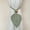 Four-strand Braid Strap (Bean Paste Green), variant on Boliang Bohemian Style Curtain Straps, Hand Woven Double Leaf Curtain Decorative Buckle Straps with Adjustable Wooden Beads, Used for Indoor and Outdoor Curtain Decoration Curtain Holdbacks