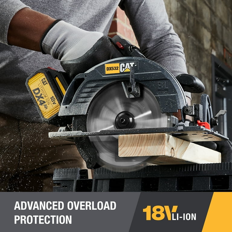 Caterpillar Cat® DX532 18V 1 FOR ALL 7-1/4” Cordless Circular Saw