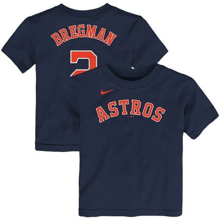 

Infant Nike Alex Bregman Navy Houston Astros Player Name & Number T-Shirt