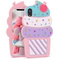 thumbnail image 1 of Funda de silicona para teléfono Cherry Ice Cream-XR Ormromra HMHZ507-6, 1 of 6