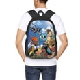 thumbnail image 4 of Amazing World Of Gumball Backpacks Lightweight Casual Bookbags Travel Daypack Bookbags, 4 of 7