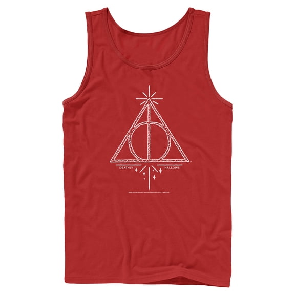 Mens Harry Potter Deathly Hallows Symbol Tank Top